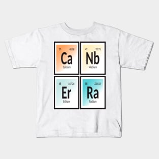 Canberra Periodic Table Kids T-Shirt